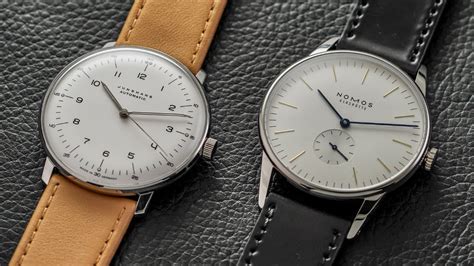 nomos vs junghans